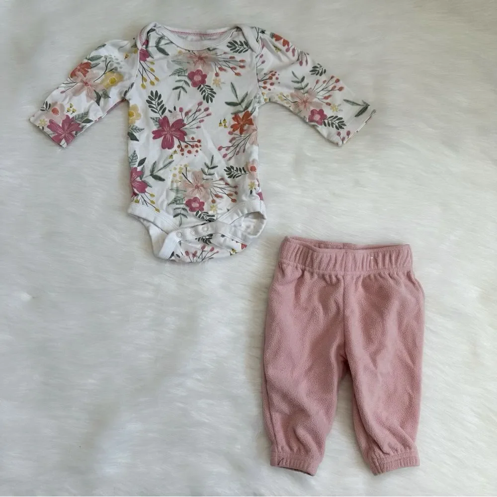 0-3 Months Baby Girl Winter- Spring Clothes LOT